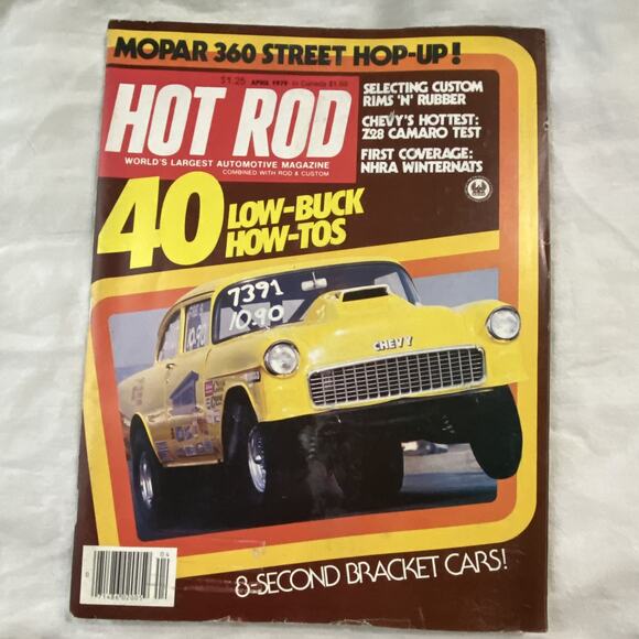 Vtg Lot 3 Hot Rod January March April 1979 Magazine Performance Parts Mustang - Picture 7 of 9